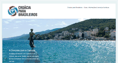 Desktop Screenshot of croaciaparabrasileiros.com