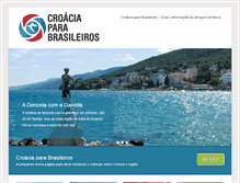 Tablet Screenshot of croaciaparabrasileiros.com